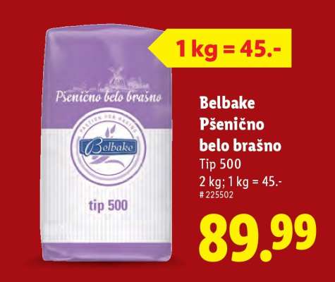 Belbake Pšenično belo brašno