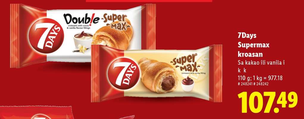 7days Supermax kroasan