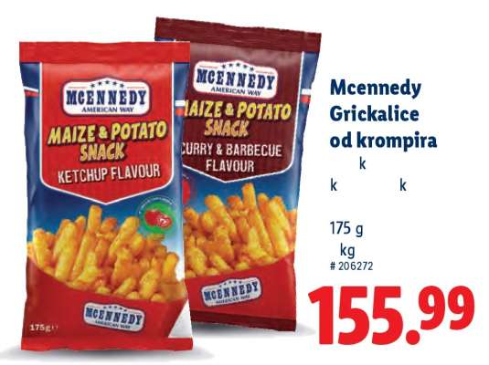 Mcennedy Grickalice od krompira