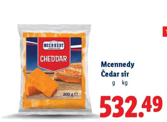 Mcennedy Čedar sýr