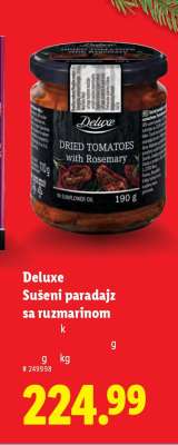 Deluxe Sušeni paradajz sa ruzmarinom