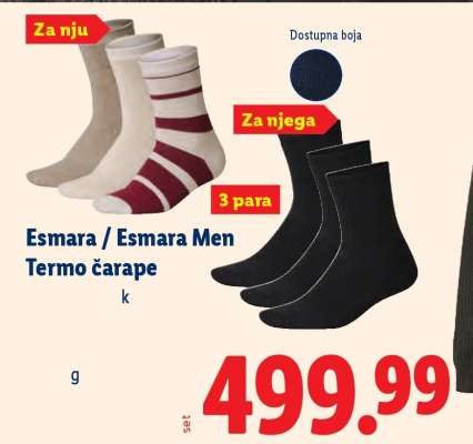 Esmara / Esmara Men Termo čarape