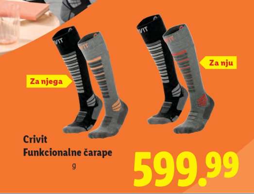 CRIVIT Funkcionalne čarape