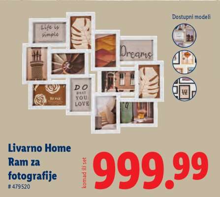 Livarno Home Ram za fotografije