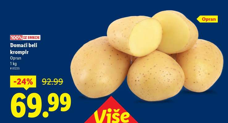 Domaći beli krompir