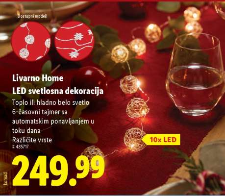 Livarno Home LED svetlosna dekoracija