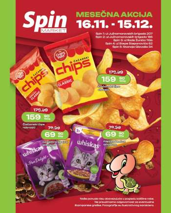 Spin Market katalog - 16.11.2025 - 15.12.2025.