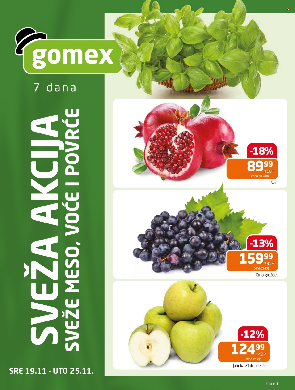Gomex katalog - 19.11.2025 - 02.12.2025. Stranica 2