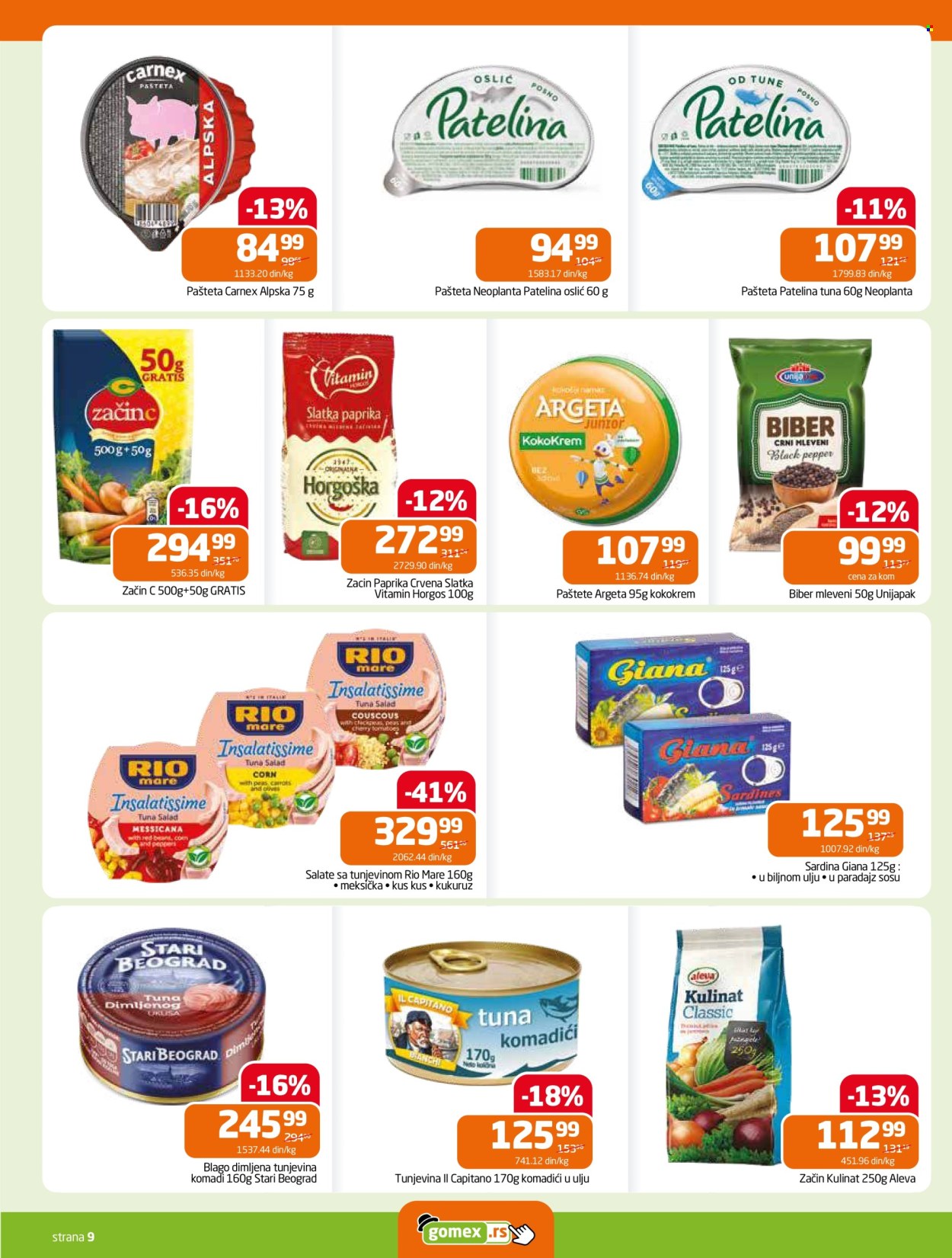 Gomex katalog - 19.11.2025 - 02.12.2025. Stranica 9
