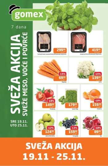 Gomex katalog - 19.11.2025 - 25.11.2025.