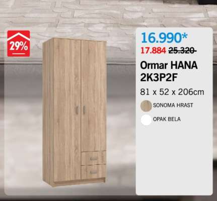 Ormar HANA 2K3P2F
