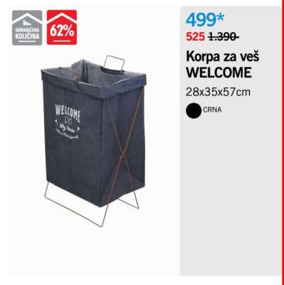 Korpa za veš WELCOME