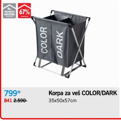 Korpa za veš COLOR/DARK