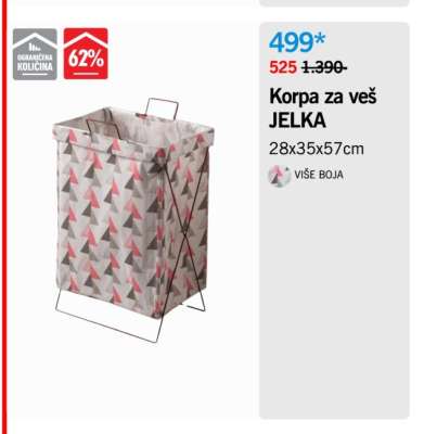 Korpa za veš JELKA