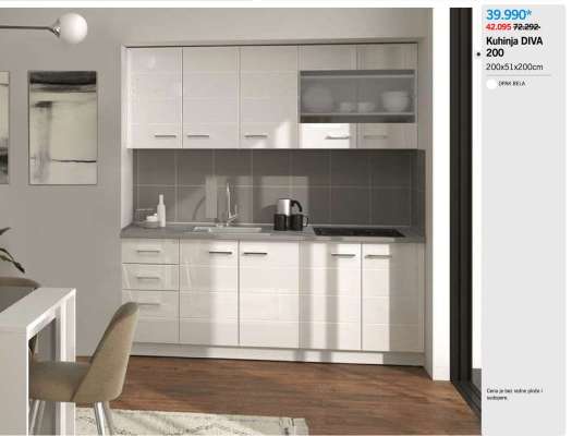Kuhinja DIVA 200