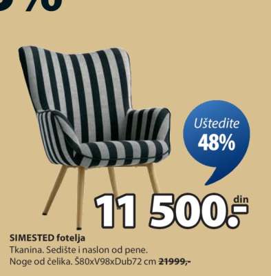 SIMESTED FOTELJA