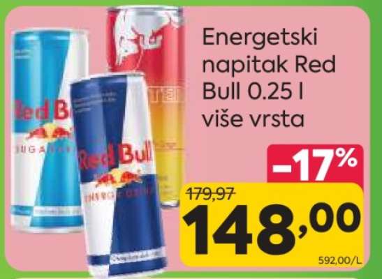 Energetski napitak Red Bull 0.25 l