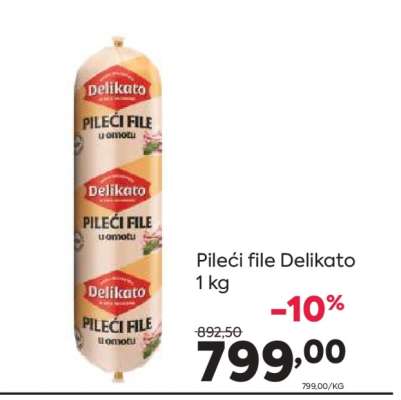 Pilecí file Delikato 1 kg