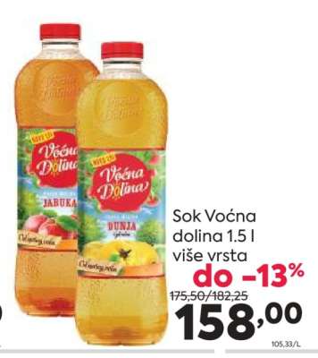 Sok Voćna dolina 1.5 l