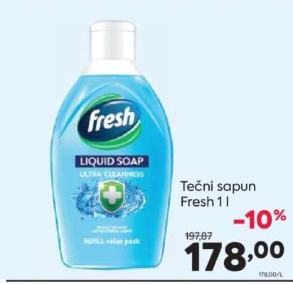 Tečni sapun Fresh 1 l