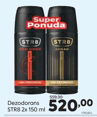 Dezodorans STR8 2x 150 ml