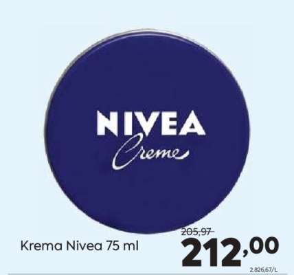 Krema Nivea 75 ml
