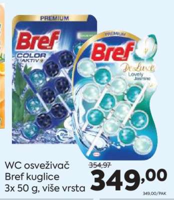 WC OSVĚŽIVAČ BREF KUGLICE