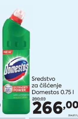 Sredstvo za čišćenje Domestos 0.75 l