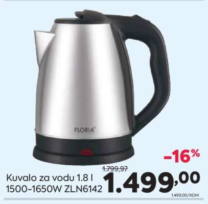 Kuvalo za vodu 1.8 l