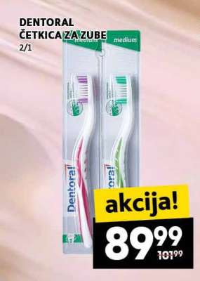 DENTORAL ČETKICA ZA ZUBE 2/1