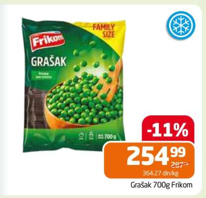 Grašak 700g Frikom