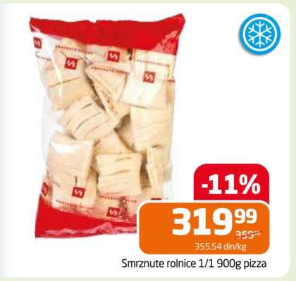 Smrznute rolnice 1/1 900g pizza