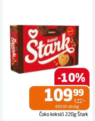Čoko keksići 220g Štark