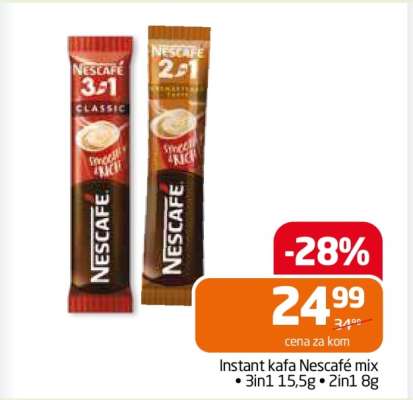 Instant kafa Nescafé mix