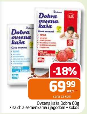 Dobra ovsena kaša 60g