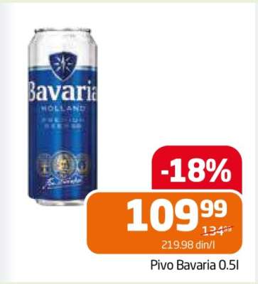 Pivo Bavaria 0.5l