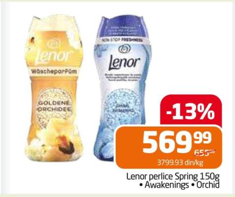 Lenor perlice Spring 150g