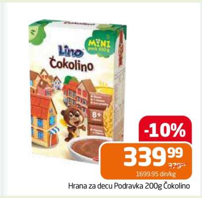 Hrana za decu Podravka 200g Čokolino