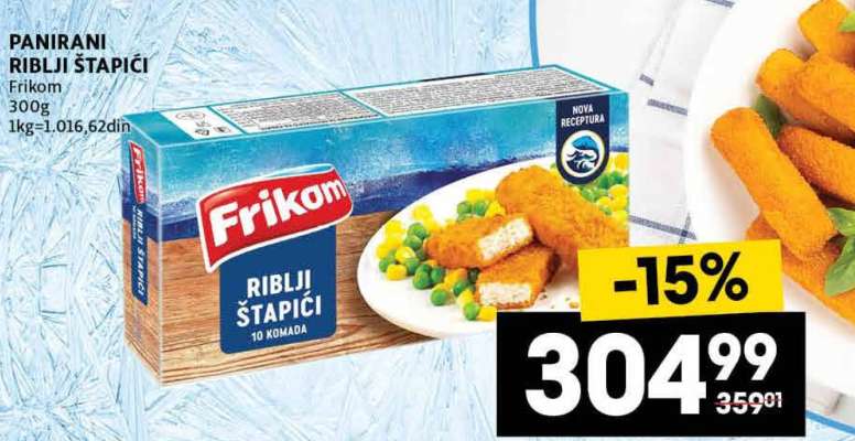 Panirani riblji štapići