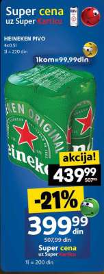 HEINEKEN PIVO