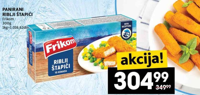 Panirani riblji štapići