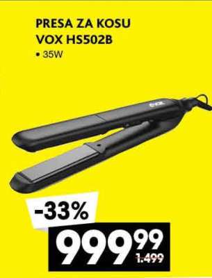 PRESA ZA KOSU VOX HS502B