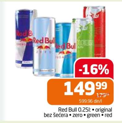 Red Bull, 0.25l