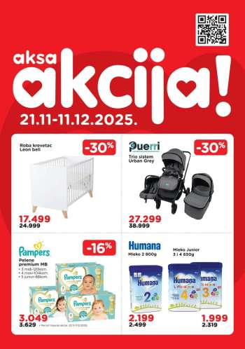 Aksa katalog - 21.11.2025 - 11.12.2025.