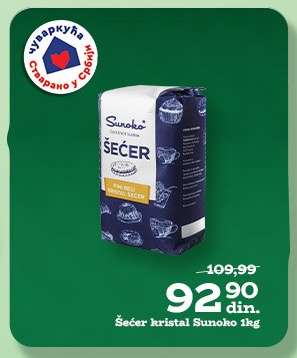 Šecer kristal Sunoko 1kg