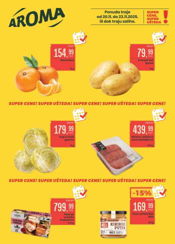 Aroma Market katalog - 20.11.2025 - 23.11.2025.