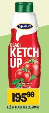 Kečap Blagi 1kg Dijamant