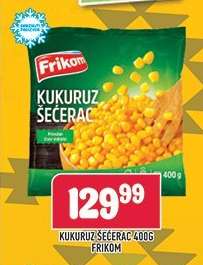 Kukuruz šećerac 400g Frikom