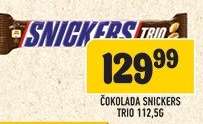 Čokolada Snickers Trio 112,5g