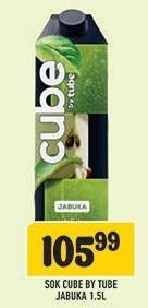 Sok Cube by Tube Jabuka, 1.5L